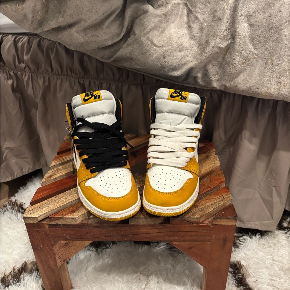 Nike Kids Air Sneakers - Yellow and Black